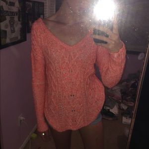 Orange sweater
